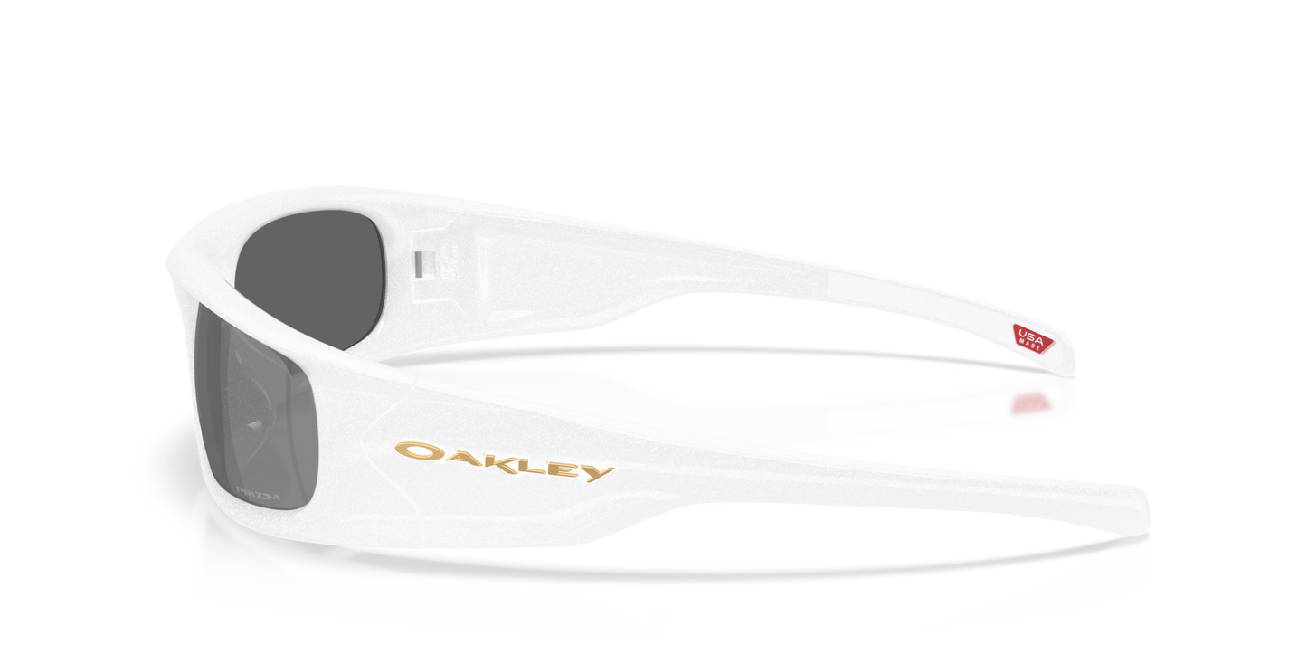 Oakley Highland prizm black Lenses, pearlized white Frame