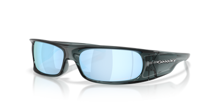 Oakley Sunglass Highland prizm deep water polarized Lenses With crystal black Frame