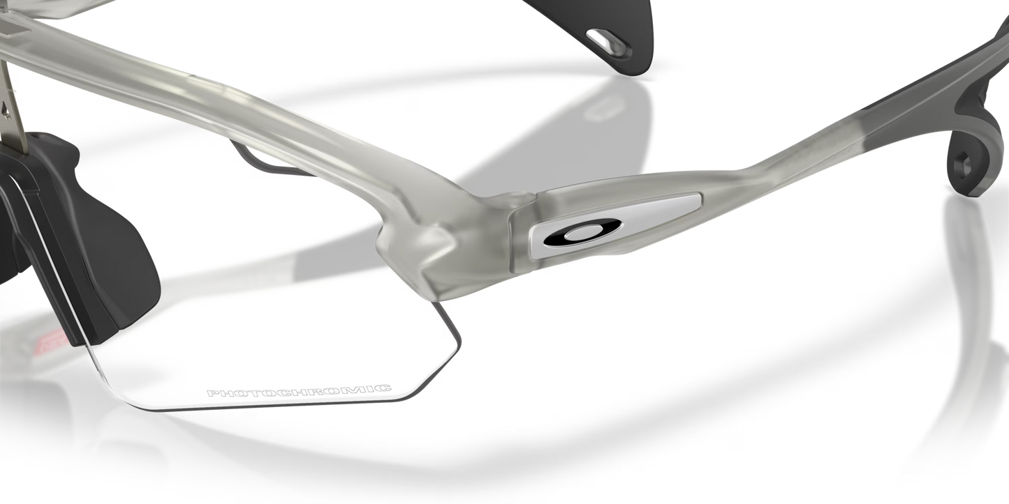 Oakley Stunt Devil photochromic Lenses,matte grey ink Frame