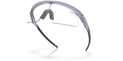 RSLV Lite Clear to black iridium photochromic Lenses,  matte transparent lilac Frame
