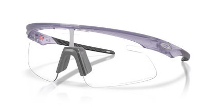 RSLV Lite Clear to black iridium photochromic Lenses,  matte transparent lilac Frame
