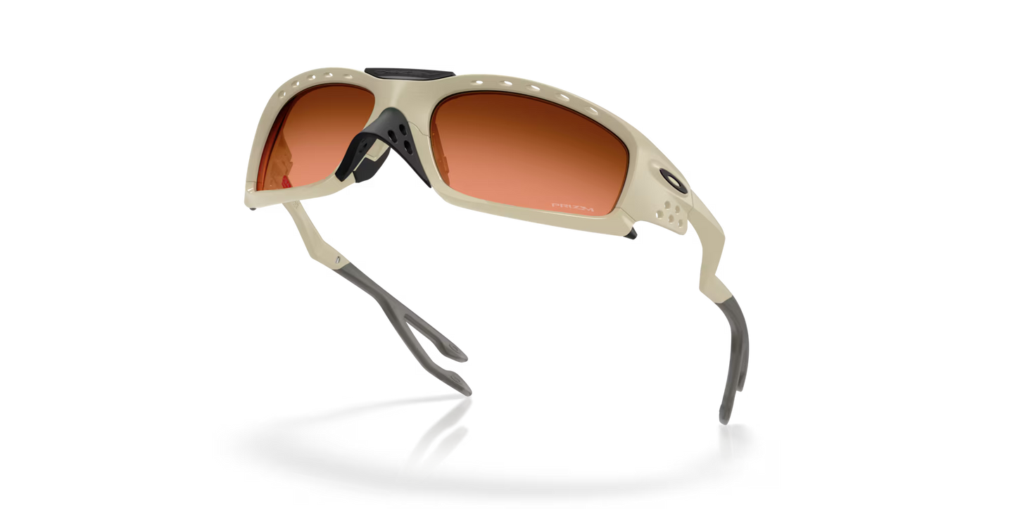Oakley Plantaris SQ prizm brown gradient Lenses, matte sand Frame