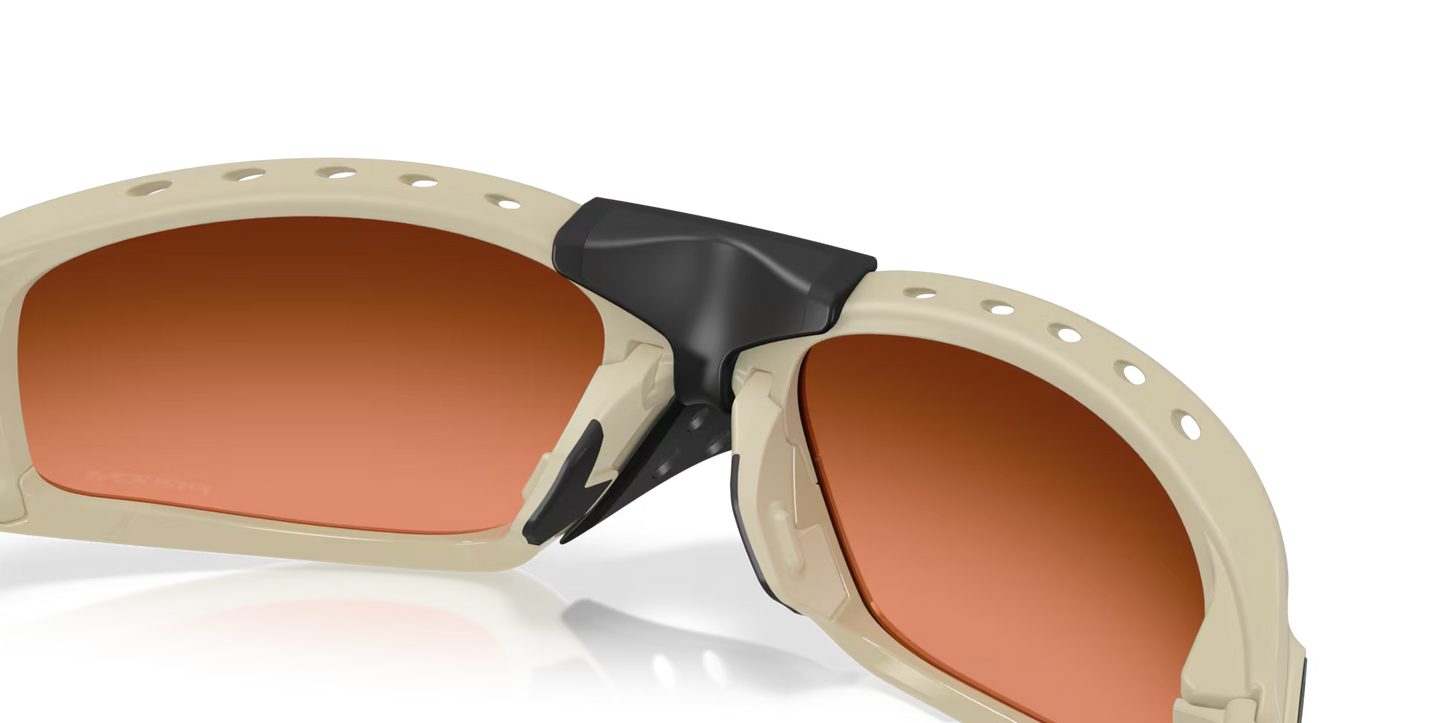 Oakley Plantaris SQ prizm brown gradient Lenses, matte sand Frame