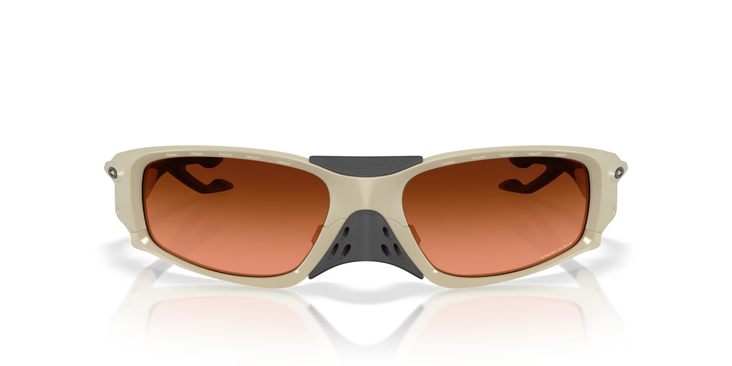 Oakley Plantaris SQ prizm brown gradient Lenses, matte sand Frame