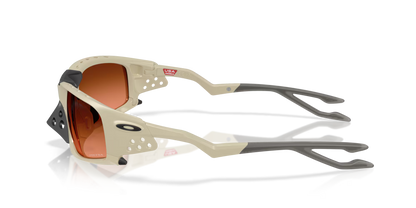 Oakley Plantaris SQ prizm brown gradient Lenses, matte sand Frame