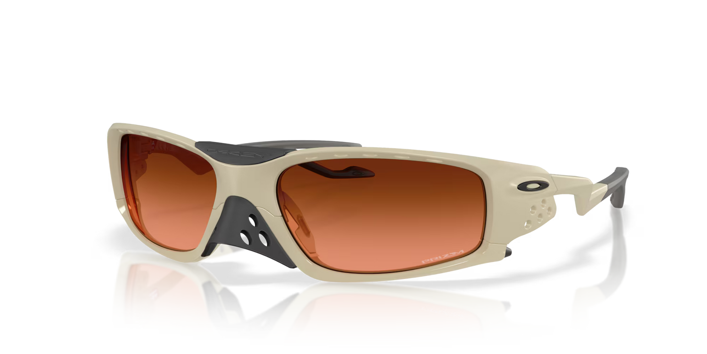 Oakley Plantaris SQ prizm brown gradient Lenses, matte sand Frame