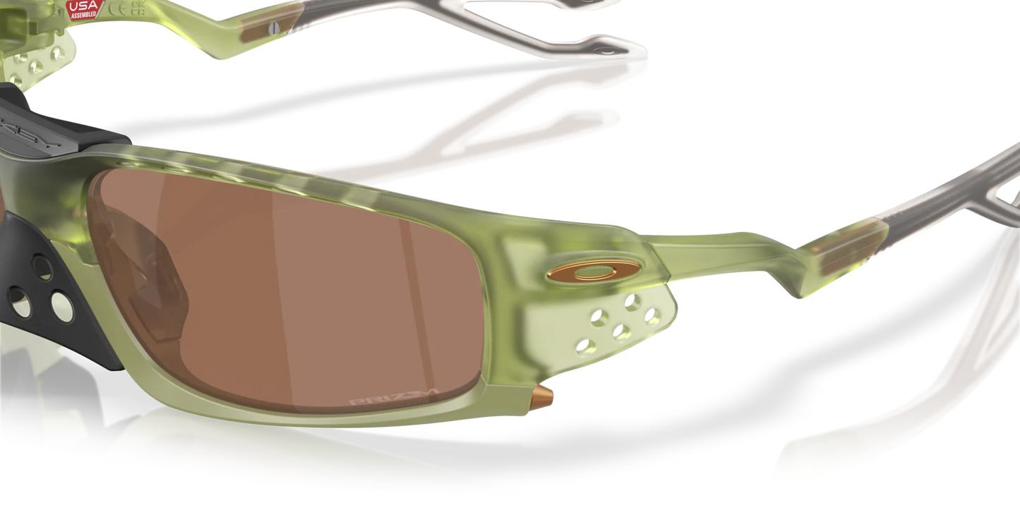 Oakley Plantaris SQ prizm tungsten Lenses,transparent fern Frame