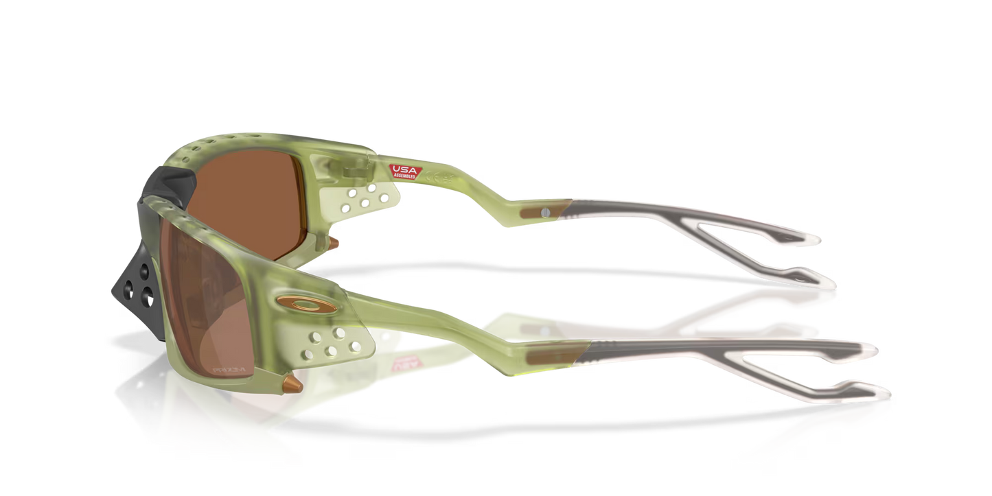 Oakley Plantaris SQ prizm tungsten Lenses,transparent fern Frame