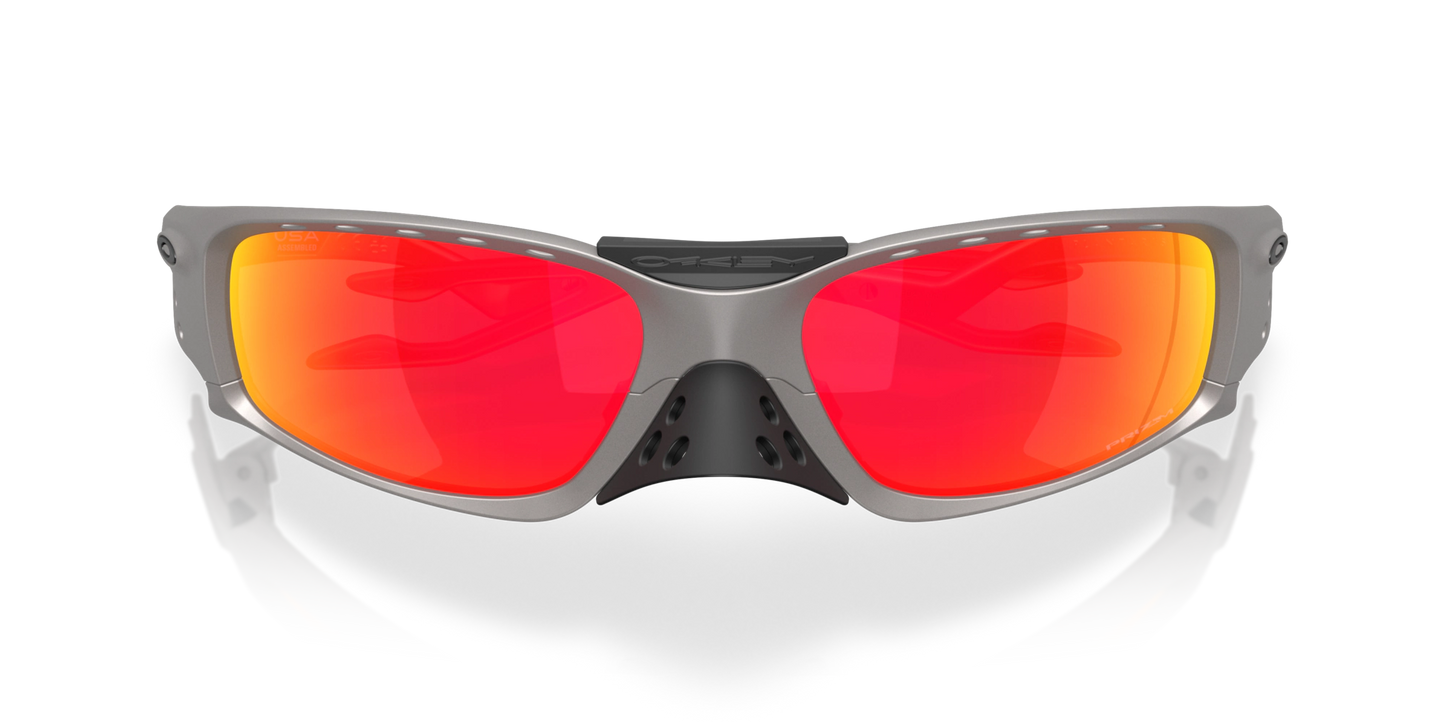 Oakley Plantaris SQ prizm ruby Lenses, titanium Frame