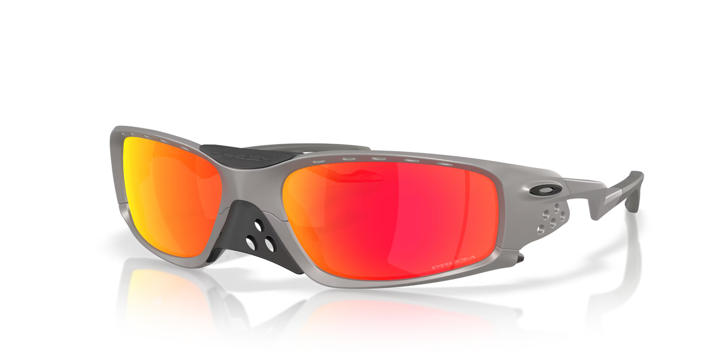 Oakley Plantaris SQ prizm ruby Lenses, titanium Frame