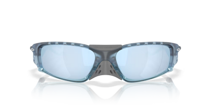 Oakley Plantaris SQ prizm deep water polarized Lenses,  matte trans stonewash Frame
