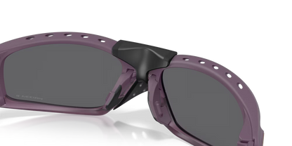 Oakley Plantaris SQ Obscura Collection prizm black polarized Lenses,  matte aubergine Frame