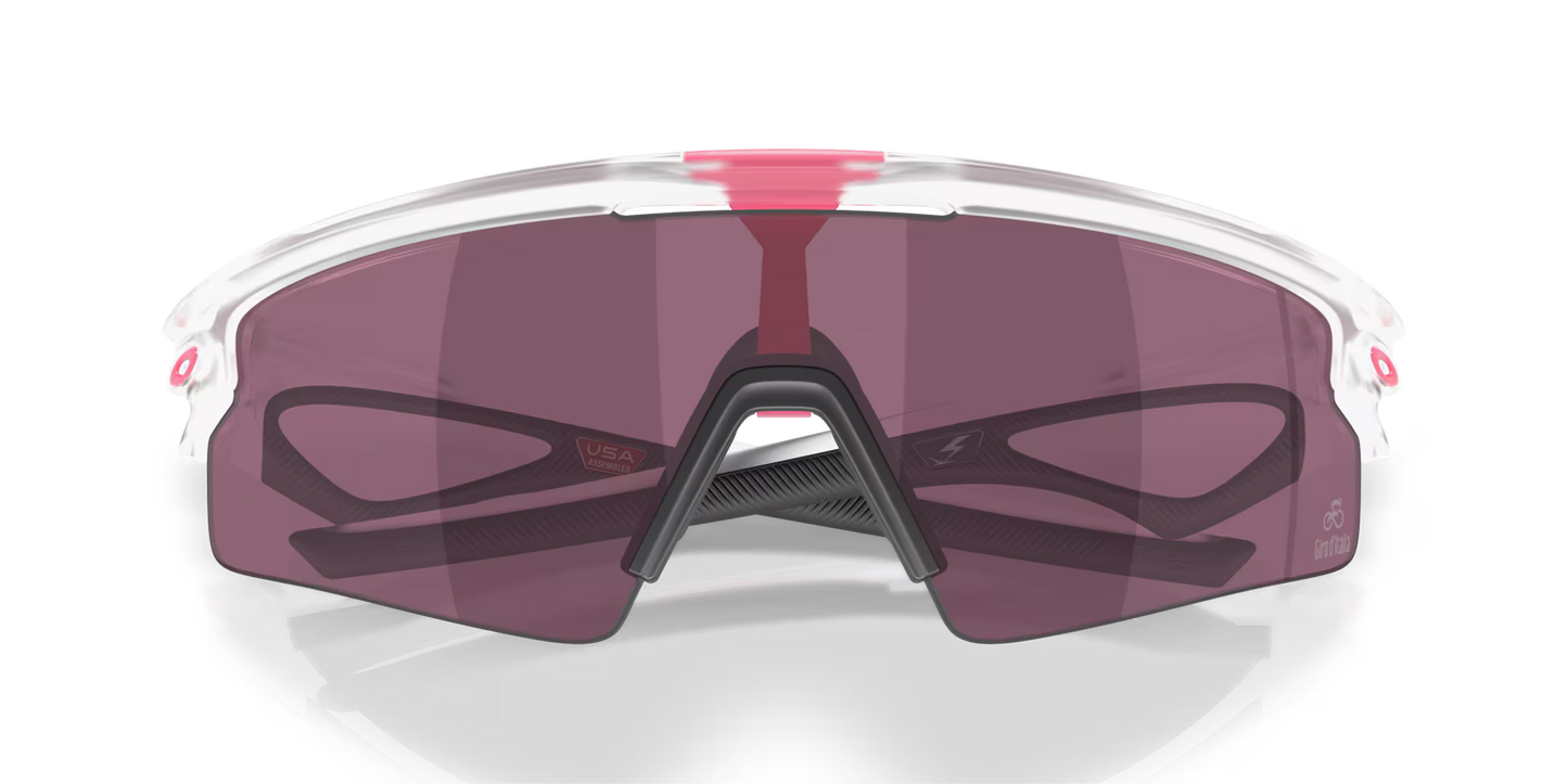 Oakley Sphaera Strike Giro d'Italia prizm road black Lenses,  matte clear Frame