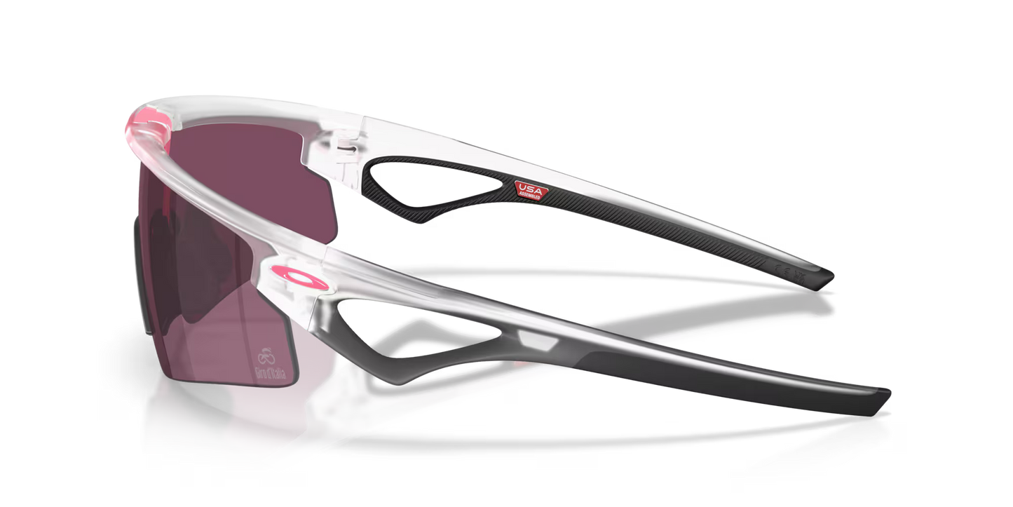 Oakley Sphaera Strike Giro d'Italia prizm road black Lenses,  matte clear Frame