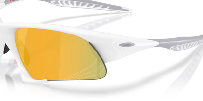 Oakley Suture Jacket prizm 24k polarized Lenses, matte white Frame