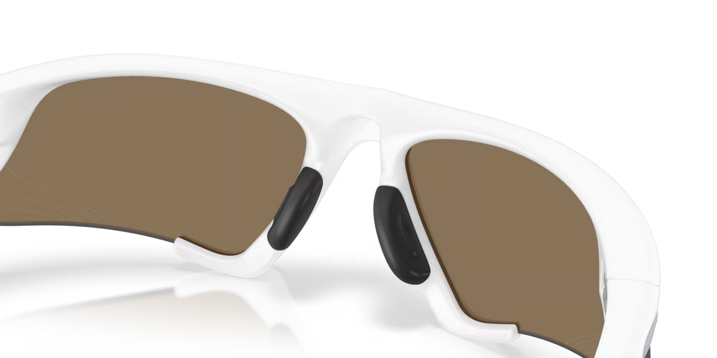 Oakley Suture Jacket prizm 24k polarized Lenses, matte white Frame