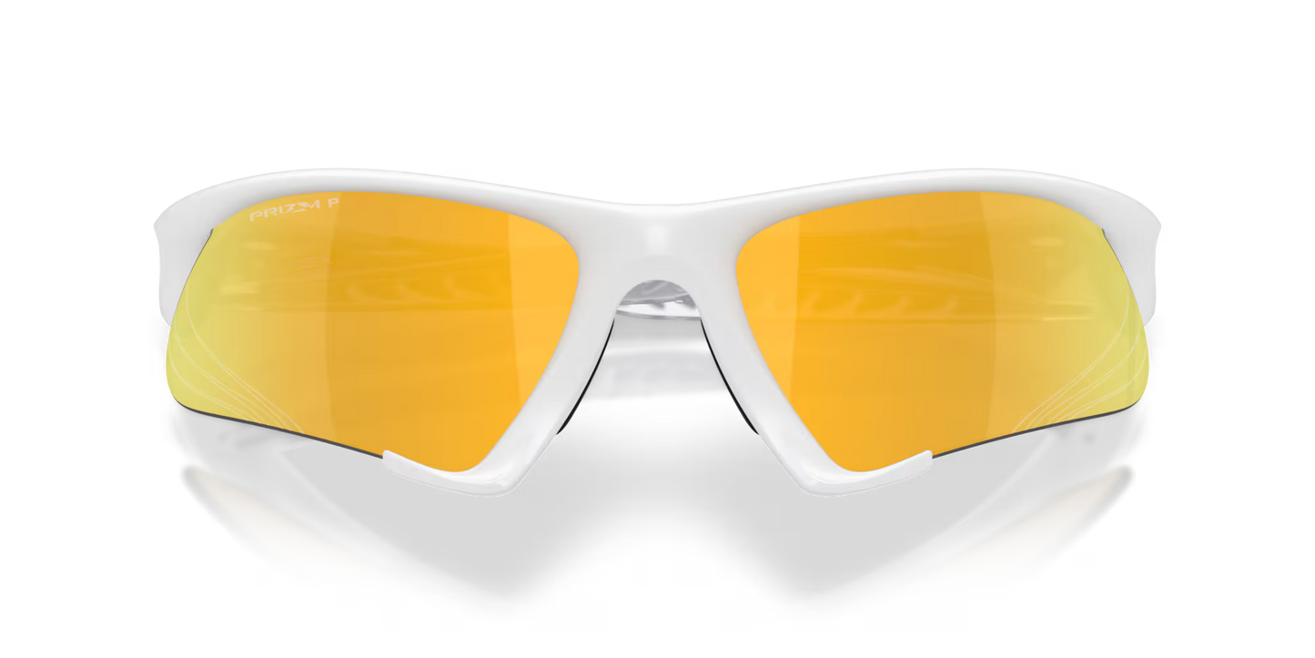 Oakley Suture Jacket prizm 24k polarized Lenses, matte white Frame