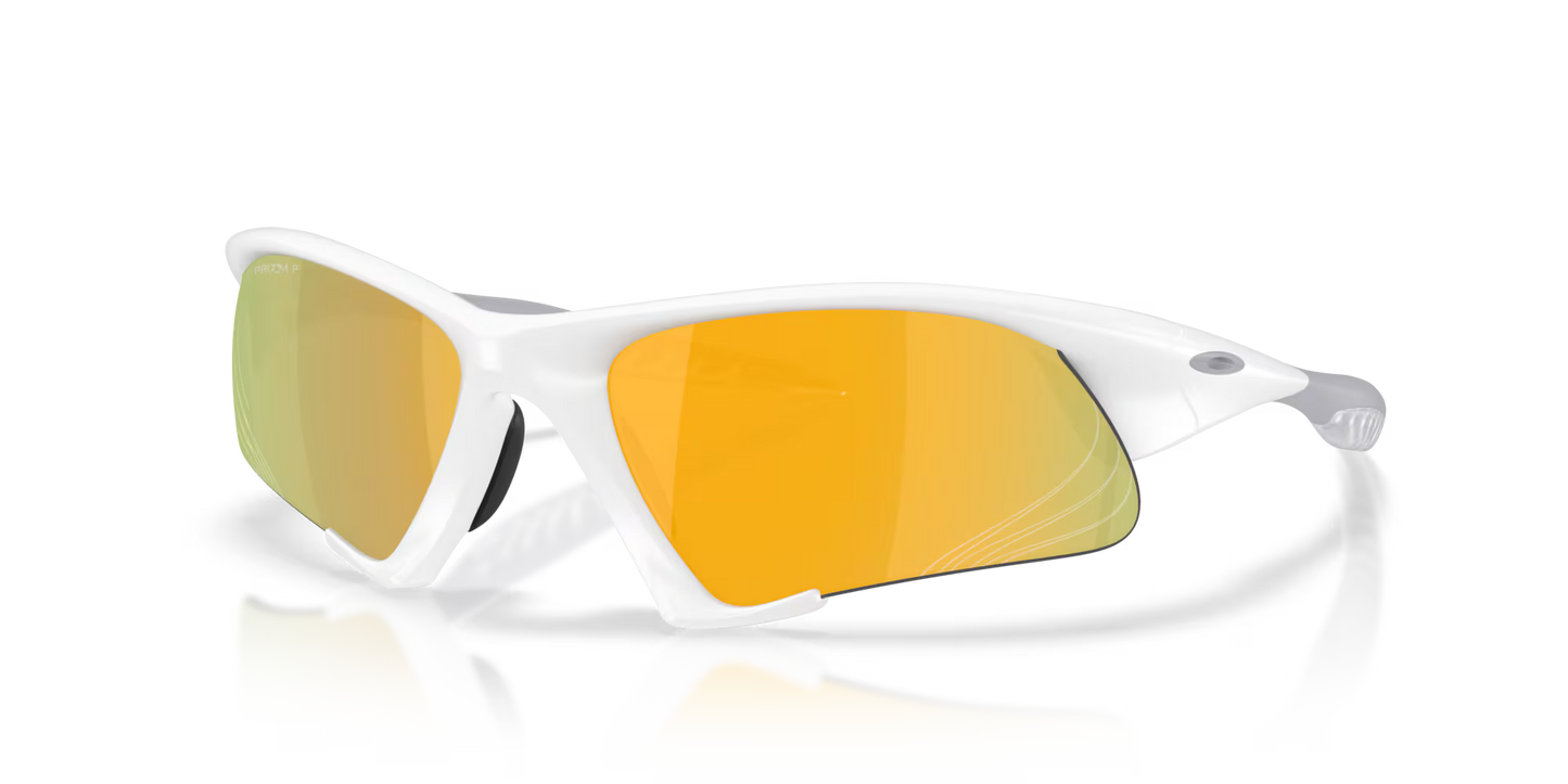 Oakley Suture Jacket prizm 24k polarized Lenses, matte white Frame