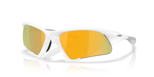 Oakley Suture Jacket prizm 24k polarized Lenses, matte white Frame