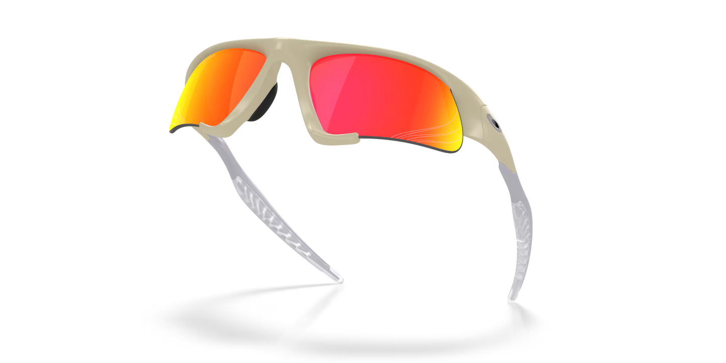 Oakley Suture Jacket prizm ruby Lenses, matte sand Frame