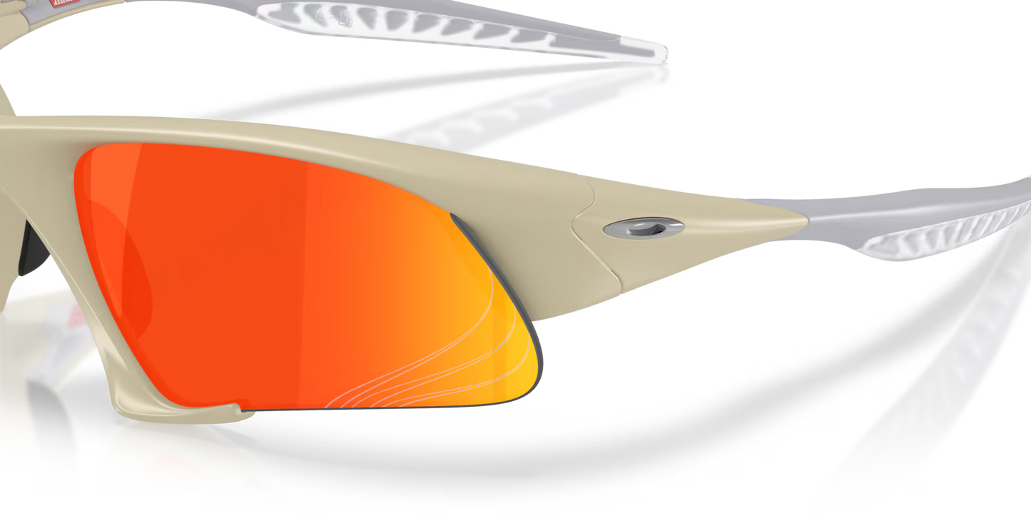 Oakley Suture Jacket prizm ruby Lenses, matte sand Frame