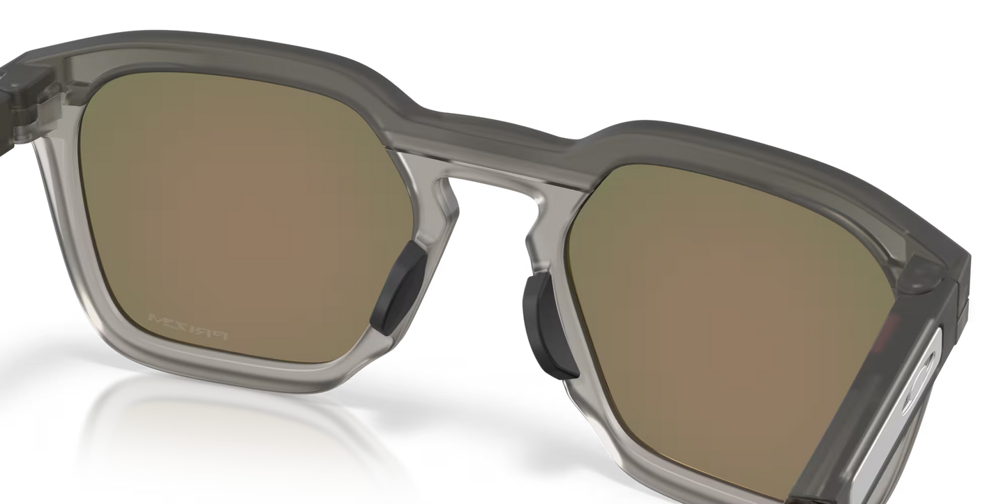 Oakley HSTN SQ prizm ruby Lenses,matte grey smoke Frame