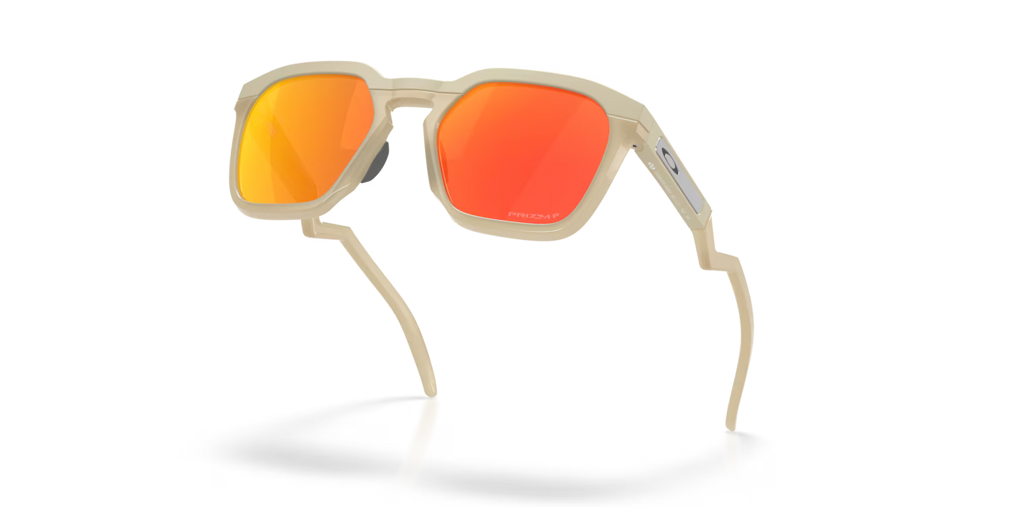 Oakley HSTN prizm ruby polarized Lenses,  matte sand Frame