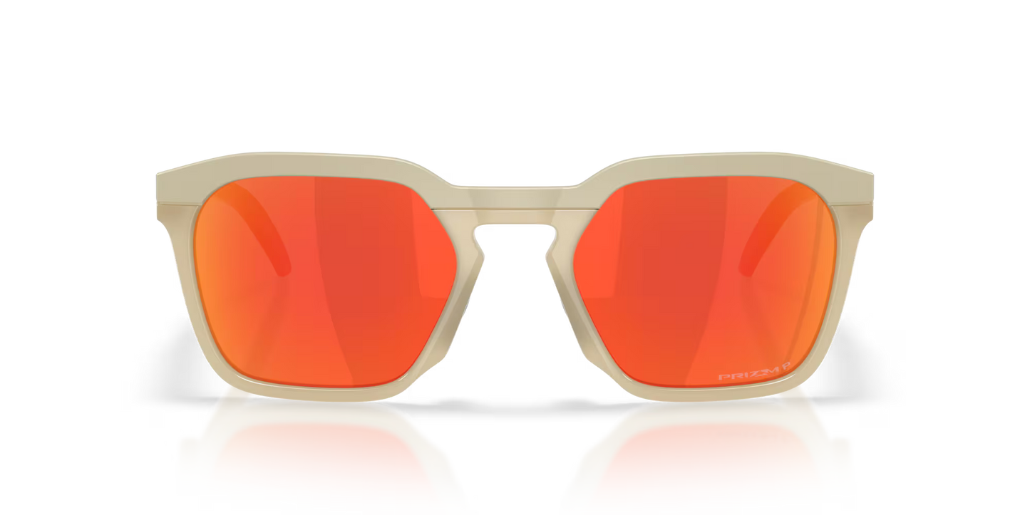 Oakley HSTN prizm ruby polarized Lenses,  matte sand Frame