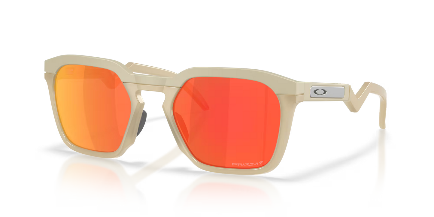 Oakley HSTN prizm ruby polarized Lenses,  matte sand Frame