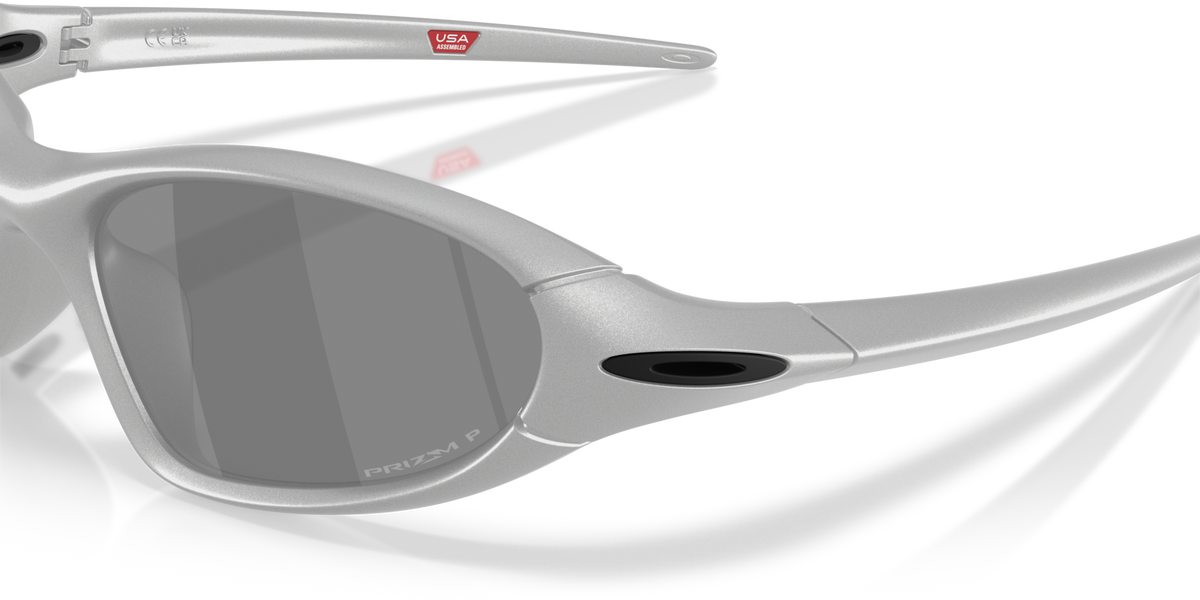 Oakley Portal Jacket prizm black polarized Lenses,  x silver Frame