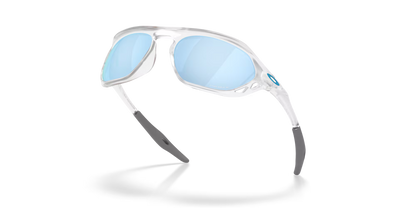 Oakley Cage Jacket Matte Clear Prizm Deep Water Polarized