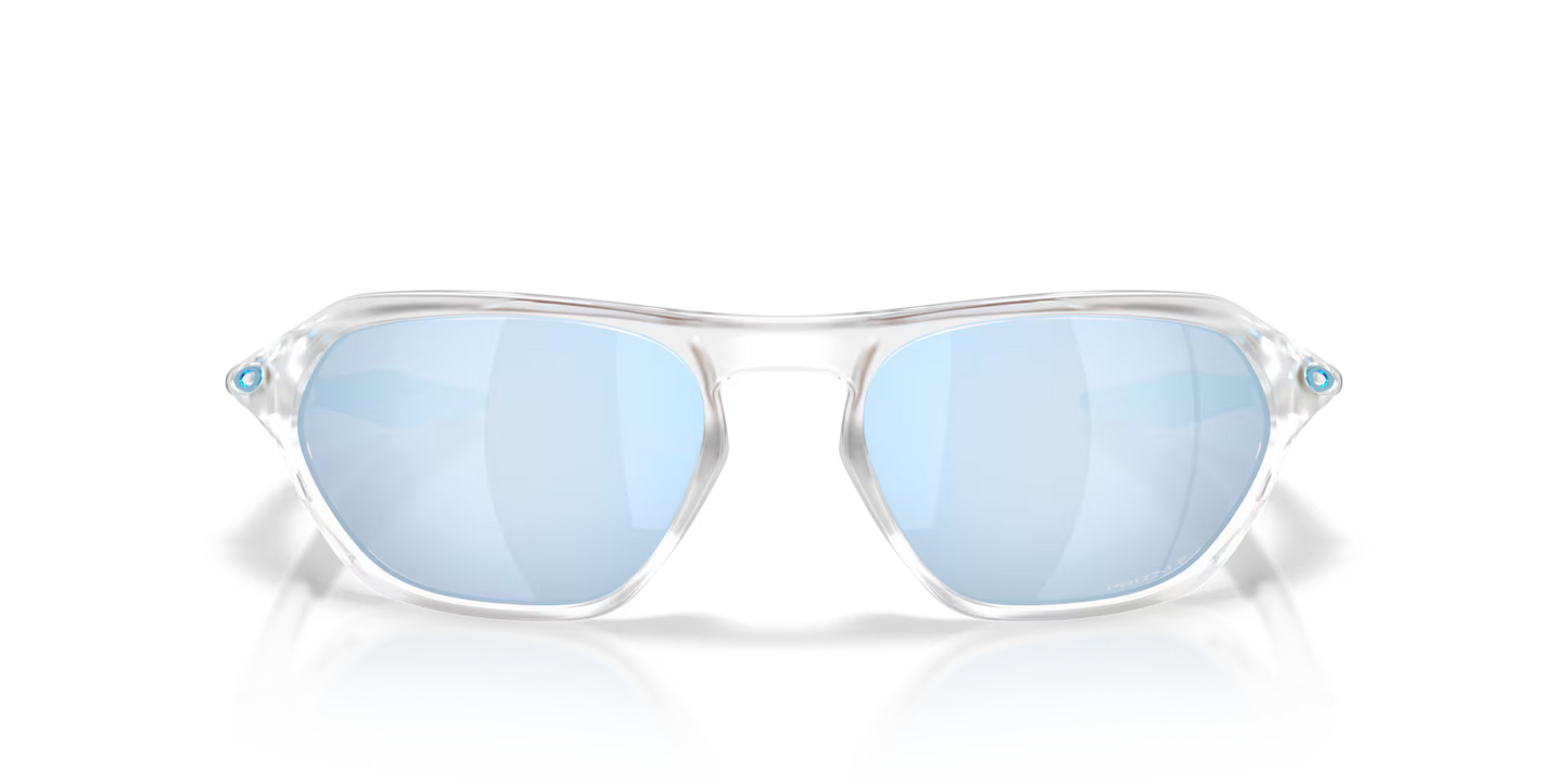 Oakley Cage Jacket Matte Clear Prizm Deep Water Polarized