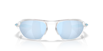 Oakley Cage Jacket Matte Clear Prizm Deep Water Polarized