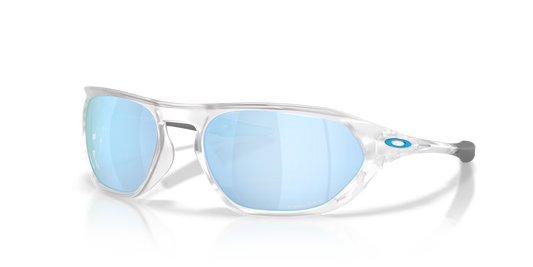 Oakley Cage Jacket Matte Clear Prizm Deep Water Polarized