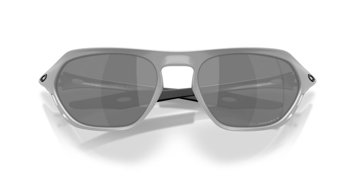 Oakley Cage Jacket prizm black polarized Lenses,  x silver Frame