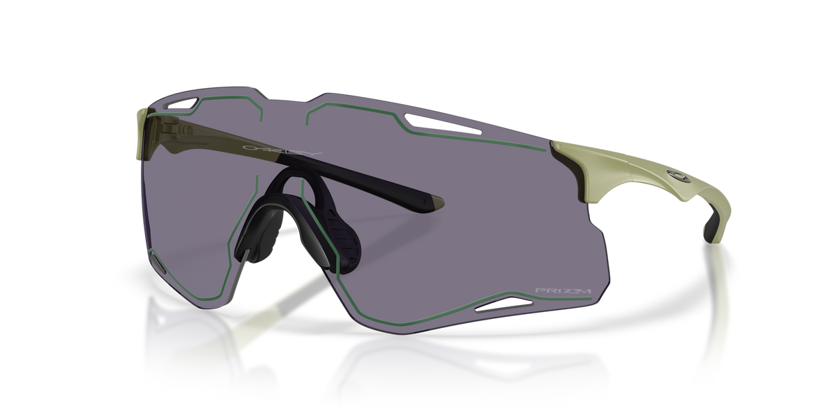 Oakley Cybr Lightning prizm grey Lenses,  green Frame