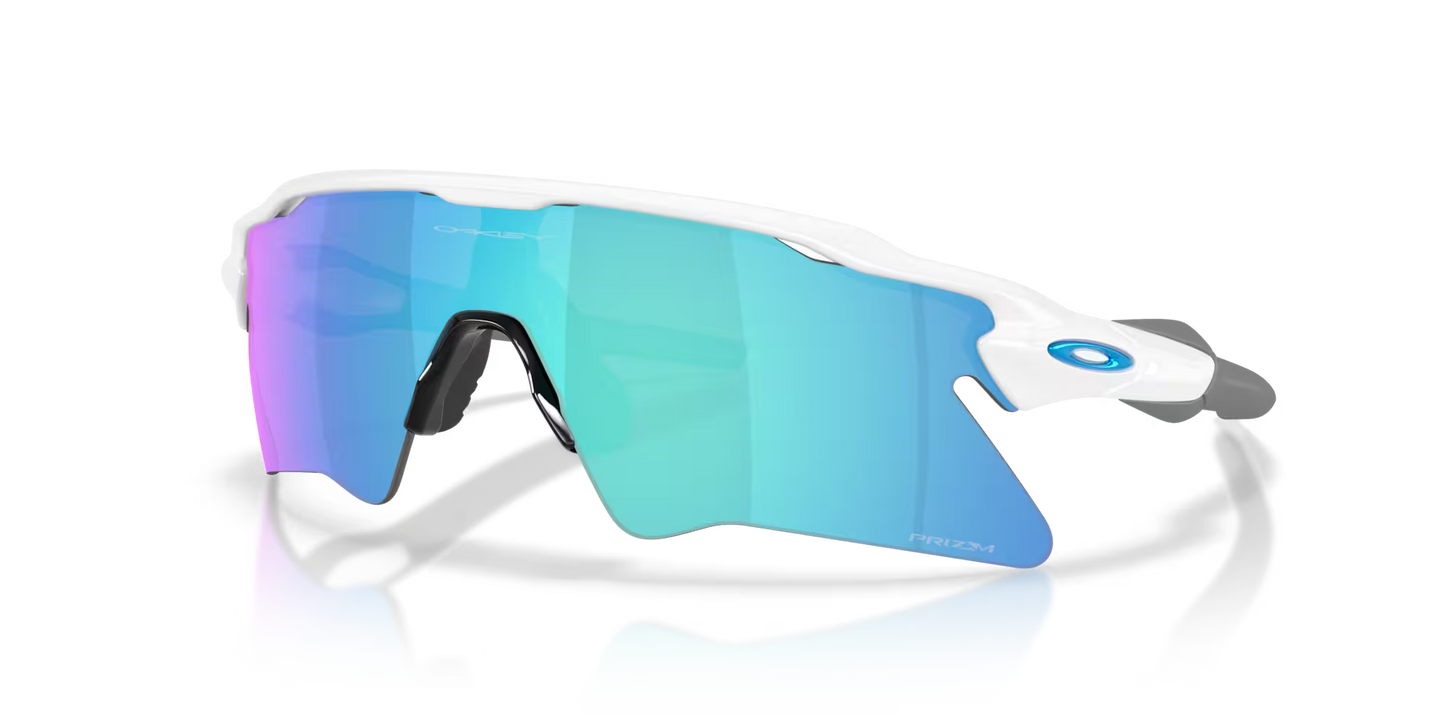 Oakley Radar EV Heater Polished White Prizm Sapphire