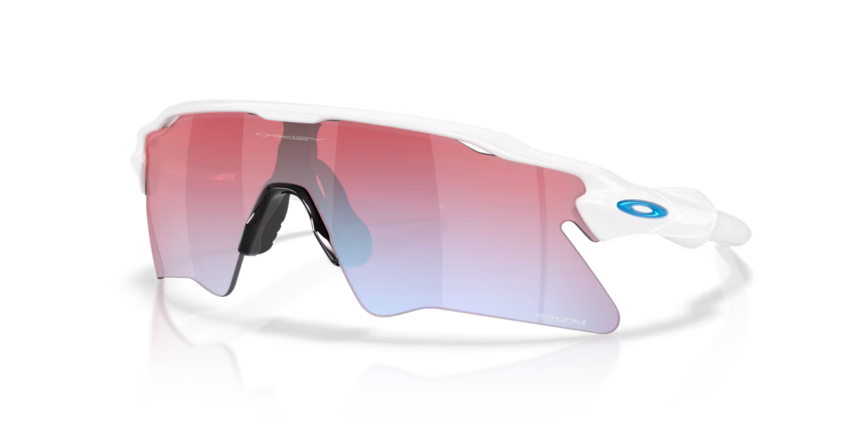 Oakley Radar EV Heater Polished White Prizm Snow Sapphire