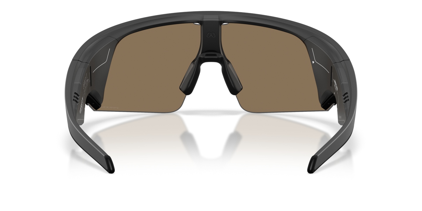 Oakley Sunglass Meta Vanguard prizm 24k Lenses with black Frame