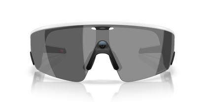 Oakley Sunglass Meta Vanguard prizm black Lenses with white Frame