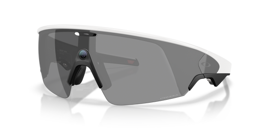 Oakley Sunglass Meta Vanguard prizm black Lenses with white Frame