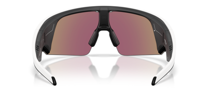Oakley Sunglass Meta Vanguard prizm sapphire Lenses with white Frame