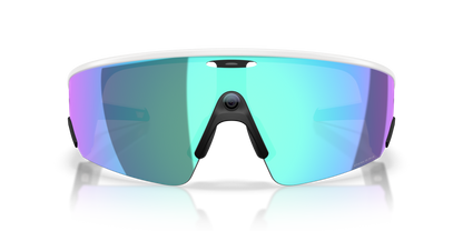 Oakley Sunglass Meta Vanguard prizm sapphire Lenses with white Frame