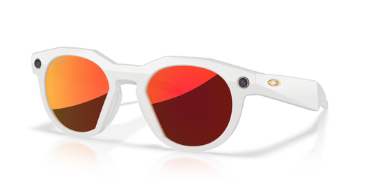 Oakley Meta HSTN warm grey Frame with prizm ruby Lenses