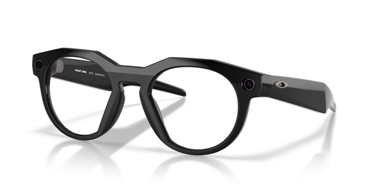 Oakley Meta HSTN Black Frame with Clear Lens