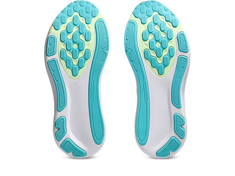 Asics Gel-Kayano 33 Extra Wide White/Energy Aqua