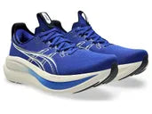 Asics Gel-Nimbus 28 WIDE PRUSSIAN BLUE/CREAM