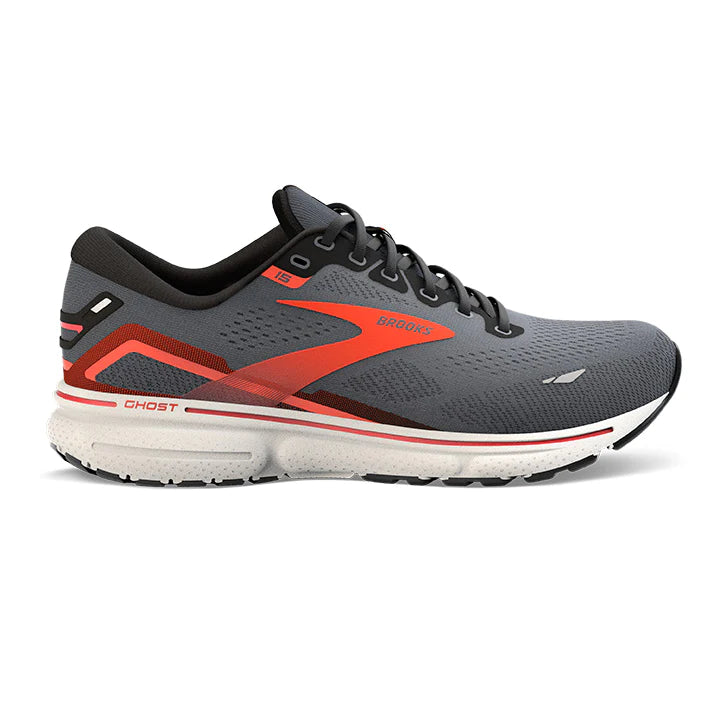 Ghost 15 LE Men's Road Running Shoes EBONY/BLACK/SPICY ORANGE