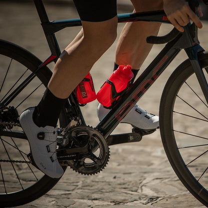 Elite Bottle Cage Vico Carbon Mat - Red Graphic