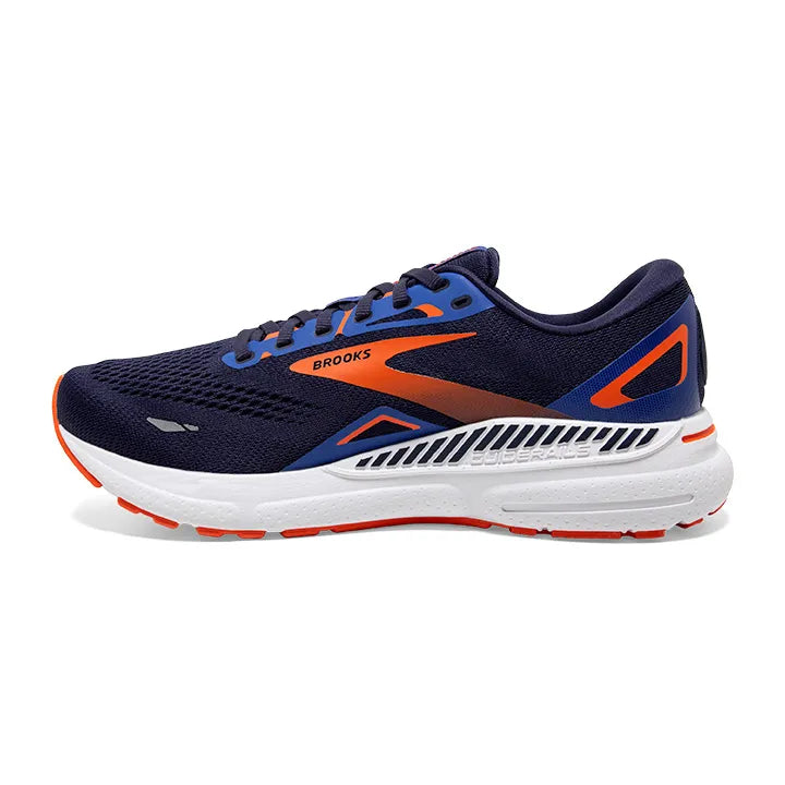 BROOKS Men's Adrenaline GTS 23 peacoat orange surf the web